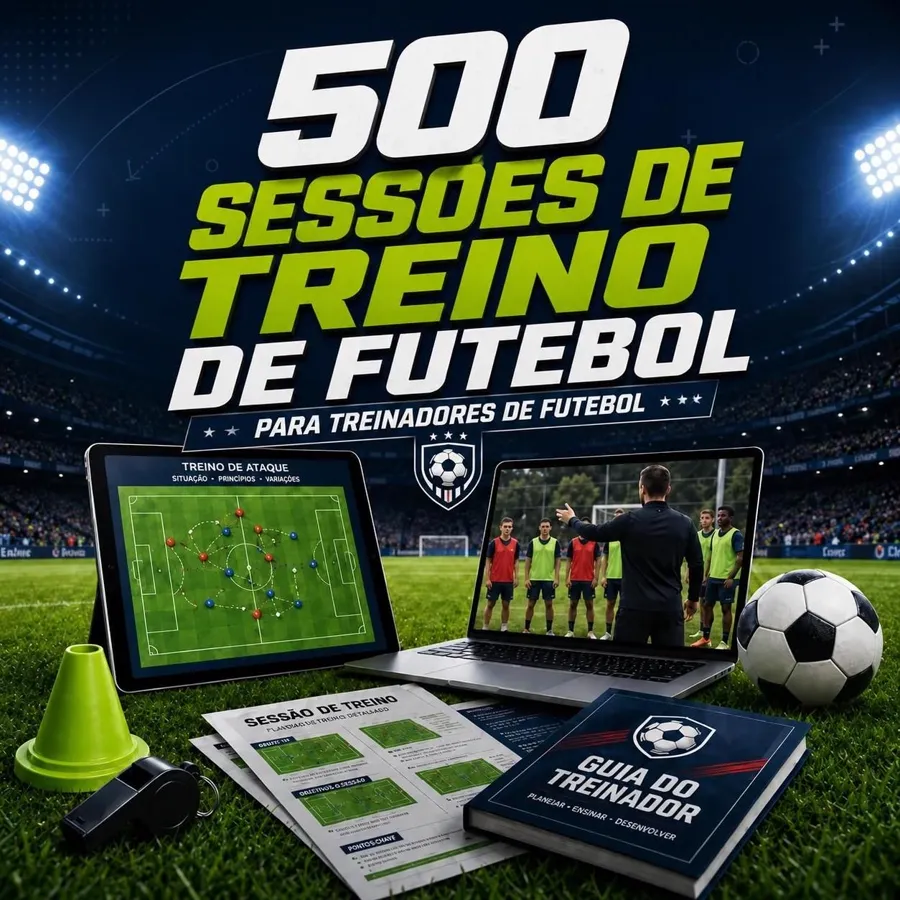 500 Sessões de Treino de Futebol
